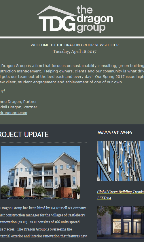 April 2018 Newsletter